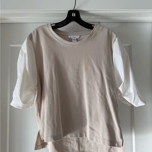 Athleta Harlow hybrid tee